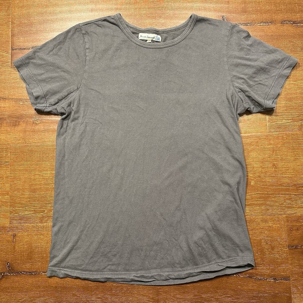 Merz B Schwanen T Shirt Mens M Gray Short Sleeve Crew Neck Retro Germany Loop